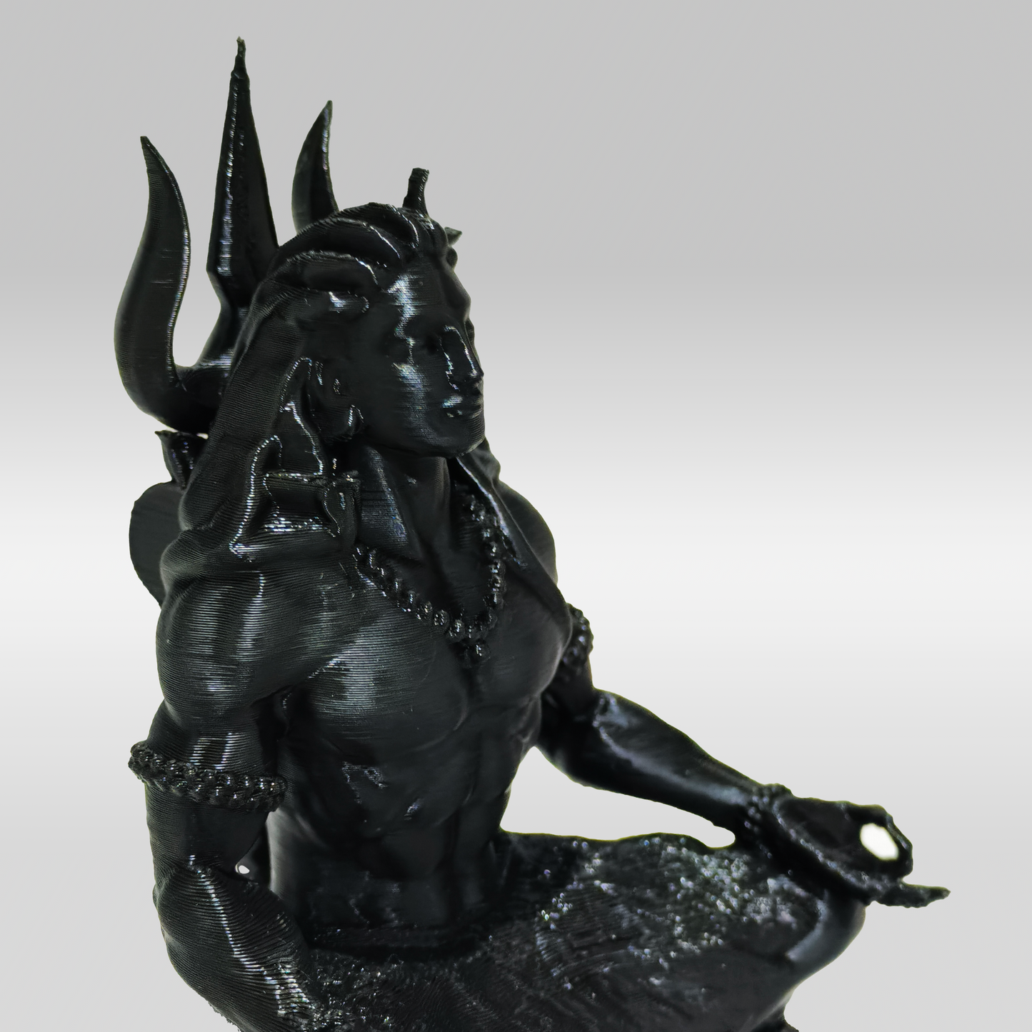 MahaYogi Shiva Idol – Meditative Lord Shiva Statue| 3D Printed
